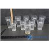 Image 1 : (5)large and (5) Small Coca-Cola Glasses