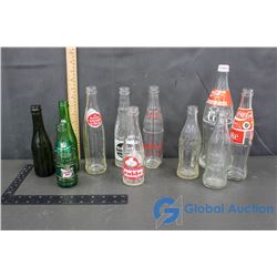 Variety of Glass Pop Bottles