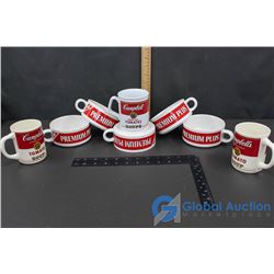 (5) Premium Plus Cups and (3) Cambells Soup Cups