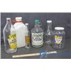 Image 1 : Vintage Glass Bottles and a Eatonia Milk Jug