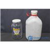Image 9 : Vintage Glass Bottles and a Eatonia Milk Jug