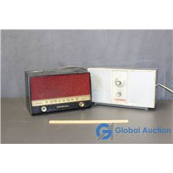 Vintage Marconi and RCA Victor Radios