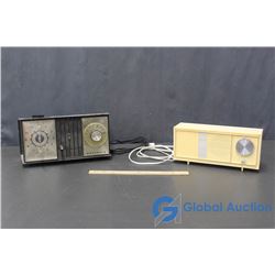 Motorola Clock/Radio and Admiral Radio