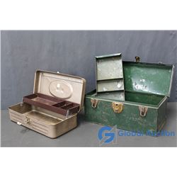 Justus Metal Tool Box and Metal Tackle Box