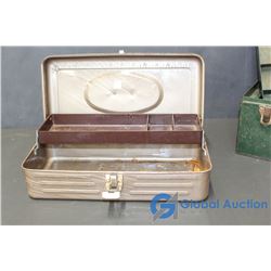 Justus Metal Tool Box and Metal Tackle Box Justus Metal Tool Box and Metal Tackle Box
