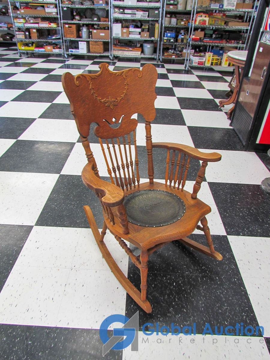 Vintage Wood Chair With Leather Seat . Showcasing A Beautiful Mix Of Wood And Leather, Evan Is A Comfortable, Inviting Chair With A Stunning Silhouette No Matter.