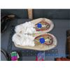 Image 3 : Assoted Leather: Pouch, Mukluks, Child's Hide Vest, Child's Moccasins, Beaded/Leather Work, & Etc.