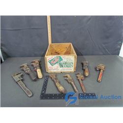 Veriety: Wrenches In Wooden "Seiko" Mandarin Orange Box