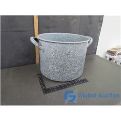 Large Enamel Pot