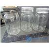 Image 3 : (12) Made in Canada Improved Gem Glass Jars