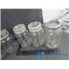 Image 4 : (12) Made in Canada Improved Gem Glass Jars