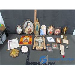 Religous Themed Items And Decor