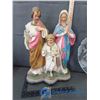 Image 2 : Statue and Heavenly Angels Glass Plater