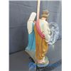 Image 3 : Statue and Heavenly Angels Glass Plater