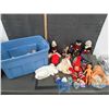 Image 1 : Bucket of Dolls, Stuffies, etc.