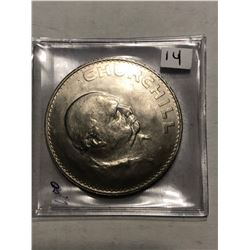 1965 Winston Churchill Elizabeth II Crown in MS High Grade