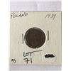 Image 1 : 1939 Polland 2 Coin in MS High Grade