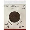 Image 1 : 1877 Norway 2 Ore Coin