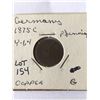 Image 1 : 1875 C Germany Pfenning Coin