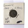Image 1 : 1906 Germany 5 Pfenning Coin