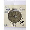 Image 1 : 1956 Fiji Penny in Extra Fine Grade