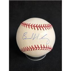 BRAD HALSEY SIGNED BASEBALL W/ COA