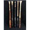 Image 1 : AUTHENTIC GAME USED BASEBALL PLAYERS BATS LOT
