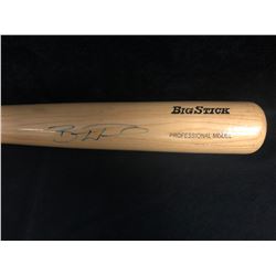 BRAD HALSEY SIGNED BASEBALL BAT
