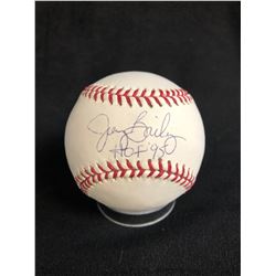 JERRY BAILEY SIGNED BASEBALL (STEINER COA)