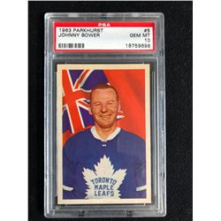 1963 PARKHURST #5 JOHNNY BOWER (GEM MINT 10)