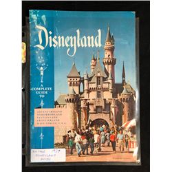 VINTAGE 1957 DISNEYLAND GUIDE