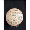Image 3 : FACSIMILE SIGNED BASEBALL (ROGER MARIS/ STAN WILLIAMS/ JOE PEPITONE...)EARLY YANKEES