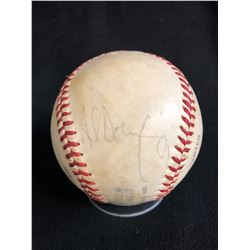 AL DOWNING SIGNED BASEBALL