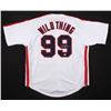Image 1 : Charlie Sheen Signed Indians "Major League" Ricky Vaughn Wild Thing Jersey (PSA COA)