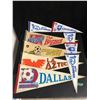 Image 1 : VINTAGE SOCCER PENNANTS LOT