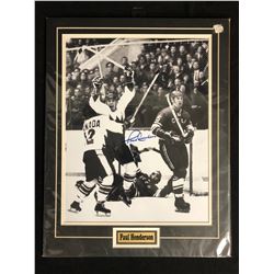 PAUL HENDERSON SIGNED 16 x 20 PHOTO W/ COA