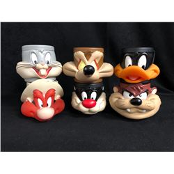 LIMITED EDITION WARNER BROS. DRINKING MUGS LOT
