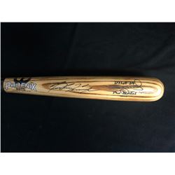 AUTOGRAPHED GAME USED BASEBALL BAT