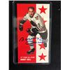 Image 1 : BOBBY HULL 1ST TEAM ALL STAR SIGNED HOCKEY CARD