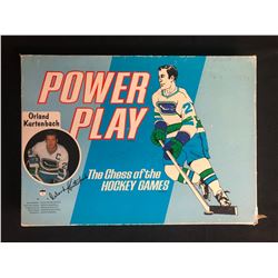 Power Play Hockey Board Game 1970 Orland Kurtenbach Vancouver Canucks