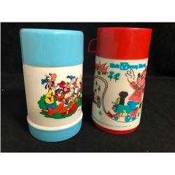 VINTAGE WALT DISNEY'S THERMOS LOT