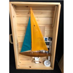 NEW WITH CASE TIPPECANOE BOATS T CLASS SAILER