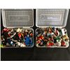 Image 1 : BIN OF LEGO PCS AND MINI FIGURES
