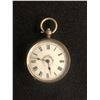 Image 1 : .800 SILVER KEY WIND DOUBLE DOOR POCKET WATCH