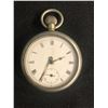 Image 1 : PATENT DEPOSE SILVER POCKET WATCH