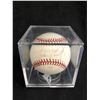 Image 1 : AUTOGRAPHED BASEBALL WITH COA AND DISPLAY CASE