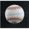 Image 1 : HANK AARON SIGNED BASEBALL ( PSA COA)