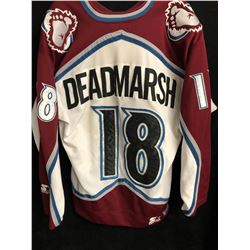 ADAM DEADMARSH COLORADO HOCKEY JERSEY