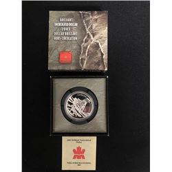 2003  Canadian $1 Cobalt Discovery 100th Anniv Brilliant Uncirculated Silver Dollar Coin