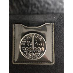 THE BIG NICKEL FROM SUDBURY ONTARIO COLLECTORS COIN, IT IS THE SIZE OF A SILVER DOLLAR
